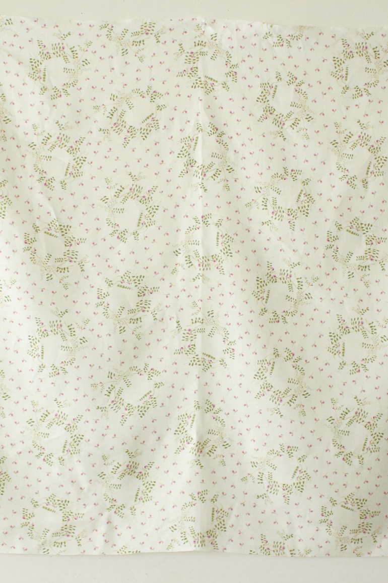 LINNET リネンプリント カラスノエンドウ24<br />薄水